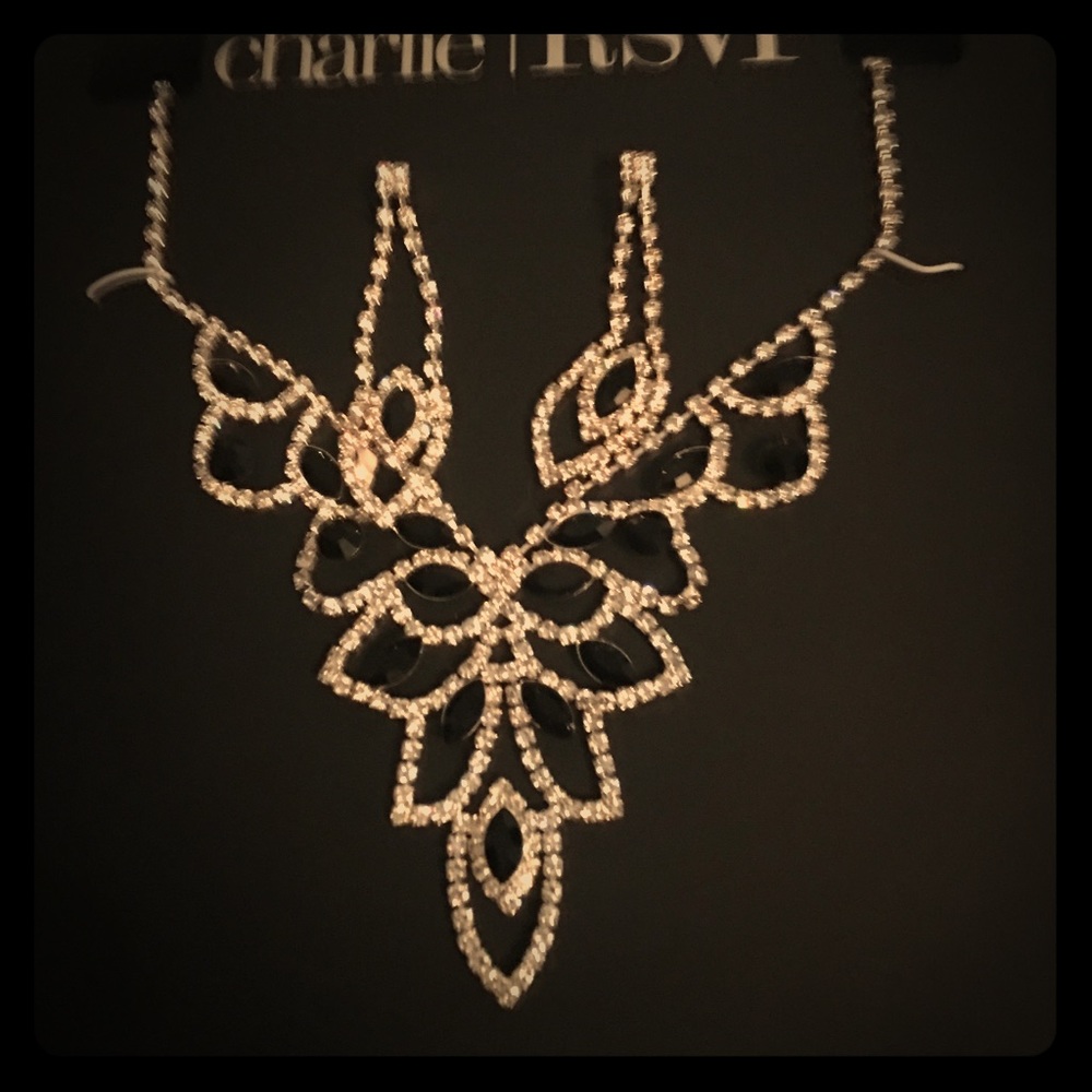 Women’s necklace and earrings
